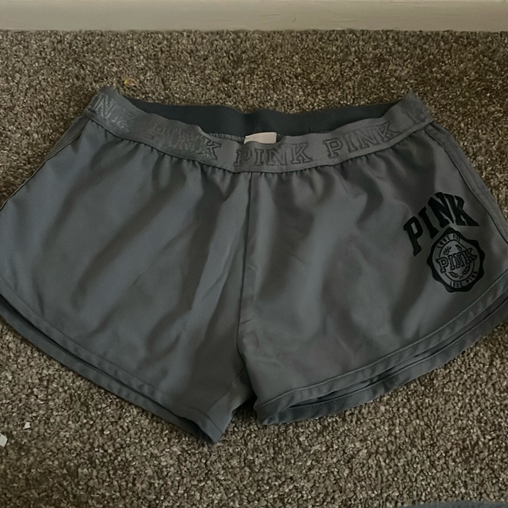 “Pink” athletic shorts